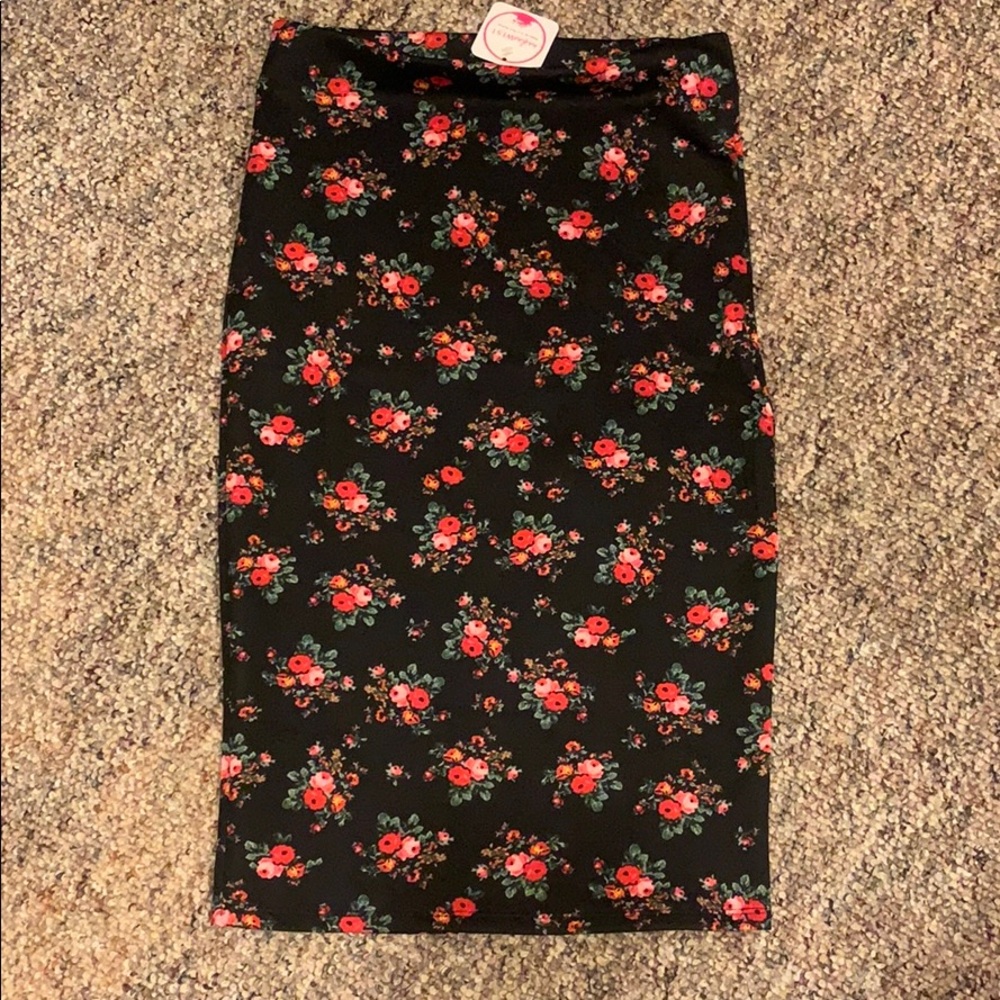 Mid length skirt